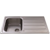 CDA KA50SS Sink Single Bowl Compact Reversible Stainless Steel