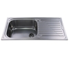 CDA KA61SS Sink Large Single Bowl Stainless Steel