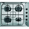Indesit PIM640ASIX Hob Gas 60cm Wide 4 Zones Stainless Steel