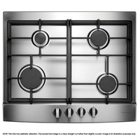 Rangemaster RMCHP60NGFSS Gas Hob 85670 RG60 SS