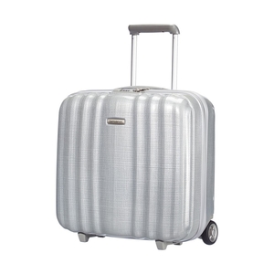 Samsonite Lite-Cube Laptop Briefcase Rolling Tote 15.6inch Silver