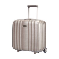 Samsonite Lite-Cube Laptop Briefcase Rolling Tote Plus Ivory Gold