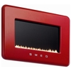 Smeg L30FABRE Gas Fire Retro Style Flueless Landscape Red