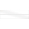 Smeg UMGB Upstands Set of 2 Matt Glass White each 100cm W x 14cm H