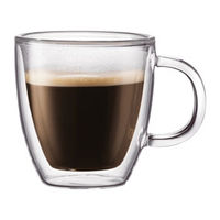 Bistro Double Walled Cafe Latte Mug (Pair) Cafe Latte Mug (Pair)