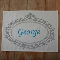 Doodle Placemat,  Place Card Doodle Placemat,  Place Card