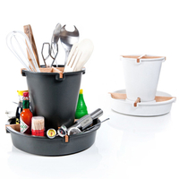 Lazy Linda Kitchen Organiser Lazy Linda White