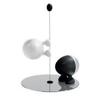 Lilliput Salt and Pepper Set,  Black and White Salt and Pepper Set