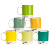 Pantone Mug,  Set of 6 Mixed Greens Pantone Mug,  Set of 6 Mixed Greens