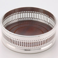 Pierced Bottle Coaster Bottle Coaster