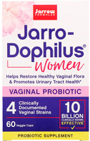Jarrow Formulas Jarro-Dophilus for Women (Vaginal Probiotic,  10 Billion Organisms,  60 Enteric Coated Vegetarian Capsules)