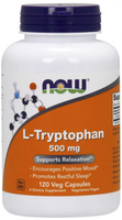 Now® L-Tryptophan (500 mg,  120 Vegetarian Capsules)