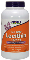 Now® Lecithin (Non-GMO,  1200 mg,  200 Softgels)