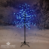 2.1m LED Cherry Blossom Tree with 220 Blue Multi-Function Lights