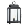 Box Single Light Table Lamp in a Black Finish
