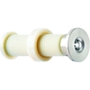 Enluce Single Light Pack of 6 LED Plinth Lights In Brushed Chrome Finish