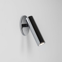 Enna Single Light LED Recessed Wall Fitting In Polished Chrome Finish