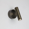 Enna Surface Single Light LED Switched Wall Fitting In Bronze Finish