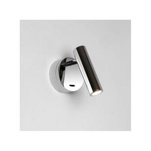 Enna Surface Single Light LED Switched Wall Fitting In Polished Chrome Finish
