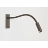 Leo Single Light LED Reading Light In Bronze Finish