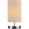 Leo Single Light Touch Operated Table Lamp In Polished Chrome Finish