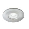 Nebula Single Light LED Fixed Recessed Bathroom Down Light In Satin Chrome Finish