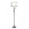 Stiffel Arlington Single Light Swing Arm Floor Lamp in Antique Nickel