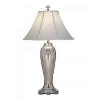 Stiffel Charleston Single Light Table Lamp with an Antique Nickel Finish