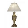 Stiffel Cincinnati Single Light Table Lamp with a Burnished Brass Finish