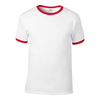 Anvil Heavy Ringer Tee White / Red / M