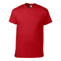 Anvil Heavyweight Tee Red / M