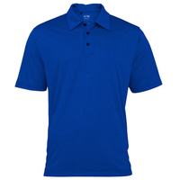 Climalite© Heather Polo Cobalt Heather/ White / 2xl