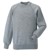 Kids Raglan Sleeve Sweatshirt Light Oxford / 5-6