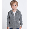 Kids/youth Salt And Pepper Zip Hoodie (mt297) Peppered Grey / 4