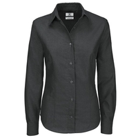 Oxford Long Sleeve /women Black / L