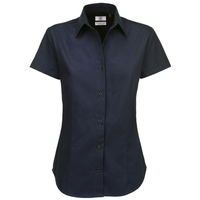 Sharp Short Sleeve /women Navy / L