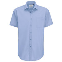 Smart Short Sleeve /men Business Blue / 4xl