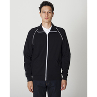 Unisex California Fleece Track Jacket (5455) Kelly Green / White / Xl