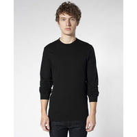 Unisex Fine Jersey Long Sleeve T-shirt (2007) Asphalt / L