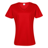 V Neck Girlie Cool T Arctic White / L