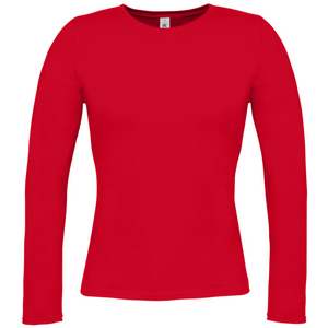 Women-only Long Sleeve Deep Red / M