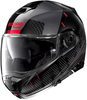 Nolan N100-5 Lightspeed N-Com Helmet,  black-red,  Size L,  black-red,  Size L