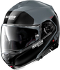 Nolan N100-5 Plus Destinctive N-Com Helmet,  black-grey,  Size L,  black-grey,  Size L