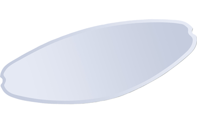 Rocc 880 Pinlock 70 Visor, 
clear,  clear,  Size One Size