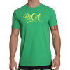 RIPCURL SCRIPT FONT TEE Kelly Green