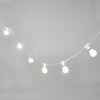 102M Weatherproof Cool White LED White Festoon Lighting Kit - 100 Lights