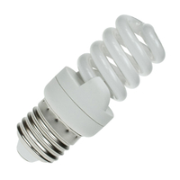 11W Extra Compact Spiral Bulbs - Screw - Warm White