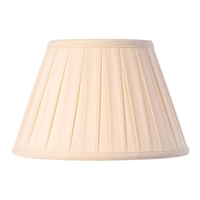 12" Oyster Pleated Drum Shade