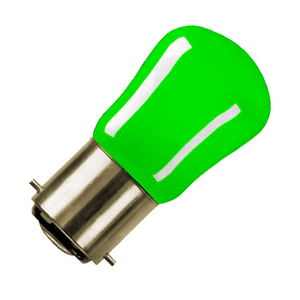 15W Green Pygmy Bulb - Bayonet