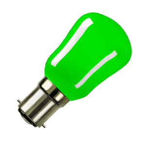 15W Green Pygmy Bulb - S.Bayonet